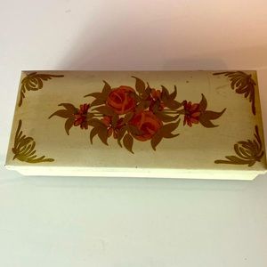 Vintage rare metal cigarette container